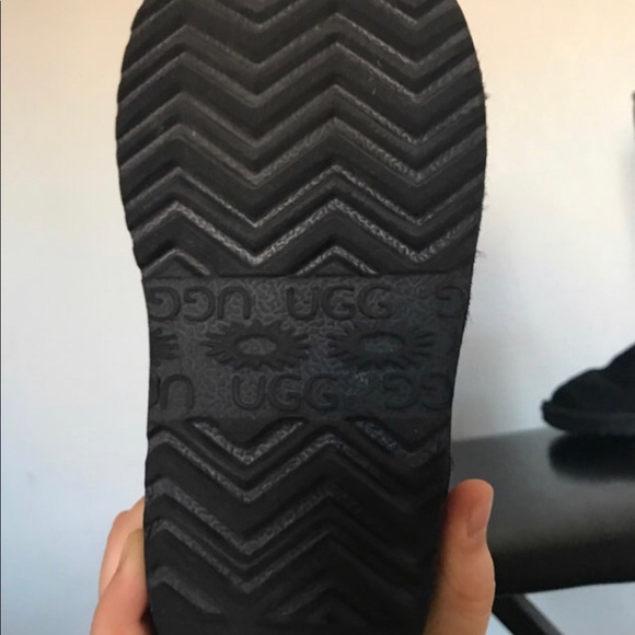 Uggs shearling and suede With Zipper And Studs Girls Size 10 - Picture 5 of 5